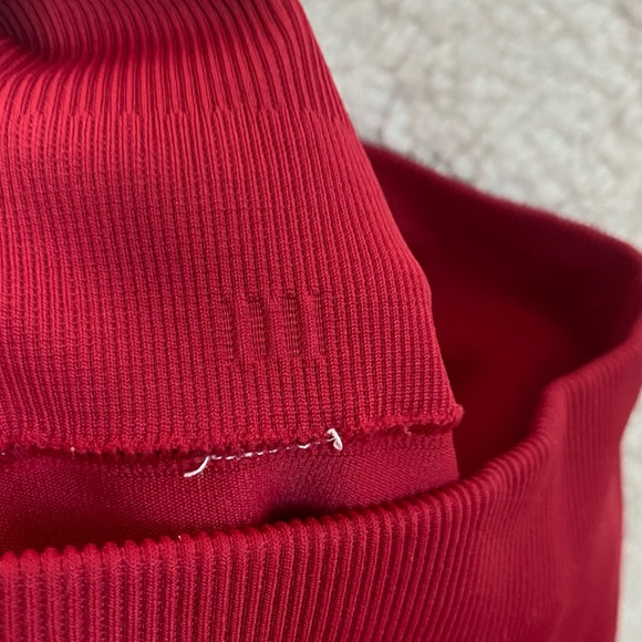 Lululemon Zone In Tight- Cranberry - Picture 6 of 7